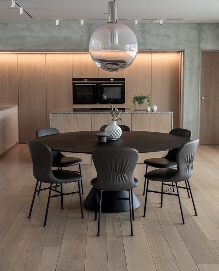 LustraBelle Elegante Pendelleuchte | Design-Kollektion | Rauchglas & Gold | Dimmbar | Moderne Beleuchtung für Zuhause