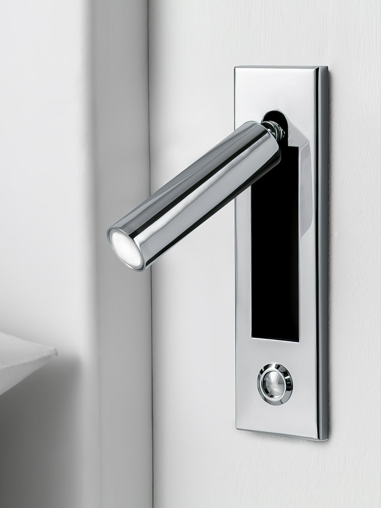 NestLume Eingebetteter Nachttisch-Wandleuchter | LED Beleuchtung | Platzsparendes Design | Modern & Funktional