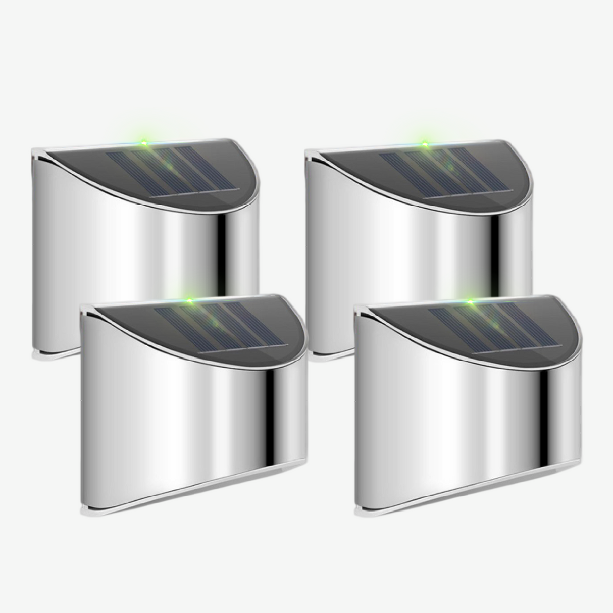 SolaraNova Solar LED Außenleuchte | Solarbetrieben | Warmweißes Licht | Gartenbeleuchtung für Terrasse & Balkon