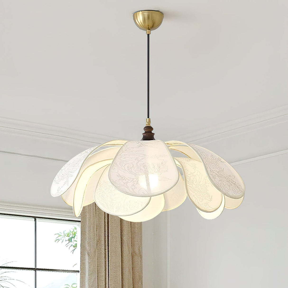 LumaBella Pendelleuchte | Elegante Deckenlampe | Zeitloses Design | Verschiedene Größen