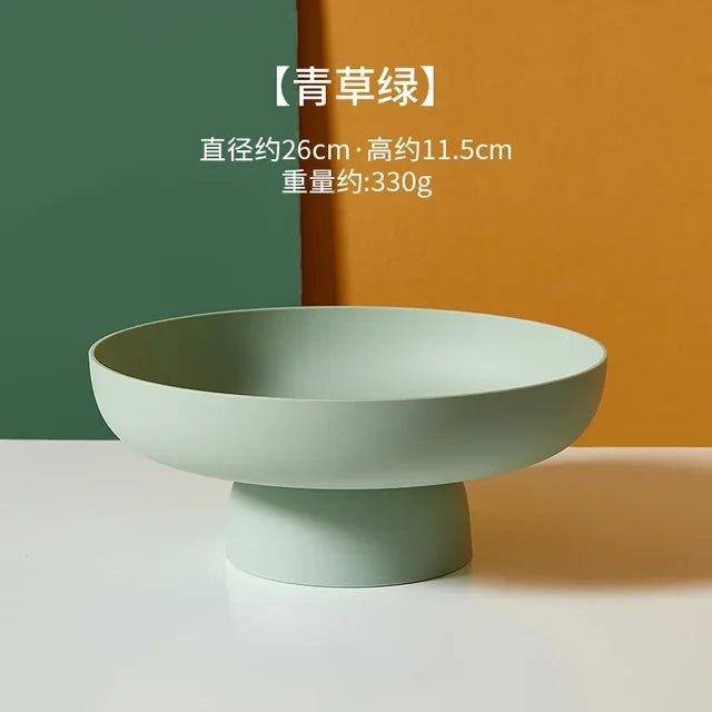 FruitFlow Moderne Obstschale mit Abtropffunktion | Dekorative Küchen-Deko & Tischmittelpunkt | Praktisch & Stilvoll