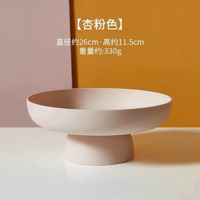 FruitFlow Moderne Obstschale mit Abtropffunktion | Dekorative Küchen-Deko & Tischmittelpunkt | Praktisch & Stilvoll