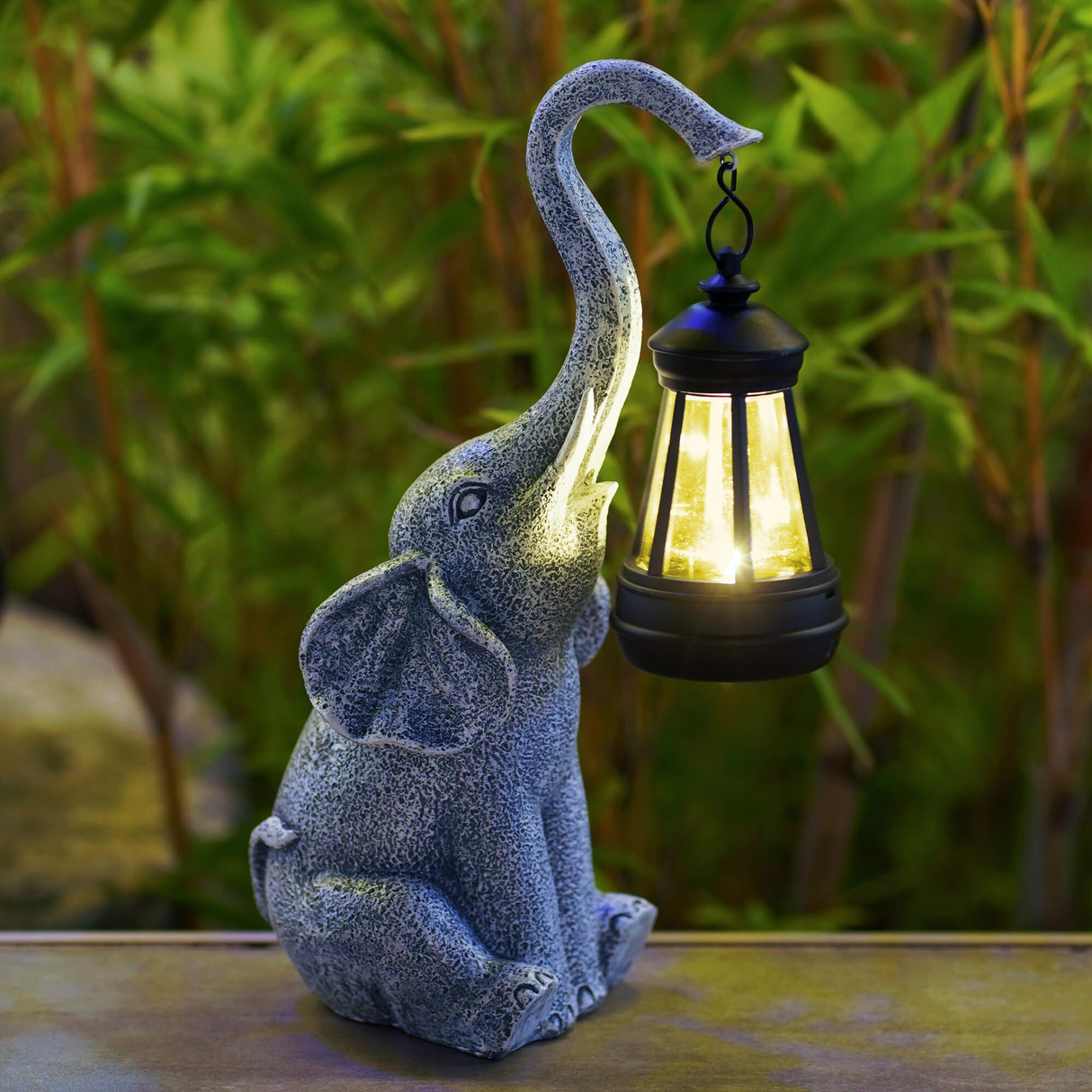 EleGlow Sanfter Elefant LED Lampe | Kinderzimmer Deko | Nachtlicht