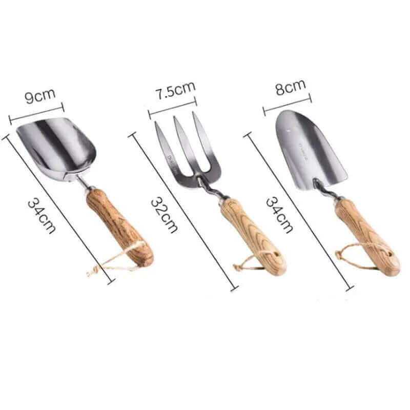 GreenBuddy Premium Gartenwerkzeugset | Komplettset für Hobbygärtner | Rostfrei & Ergonomisch | Perfekt für Gartenarbeit