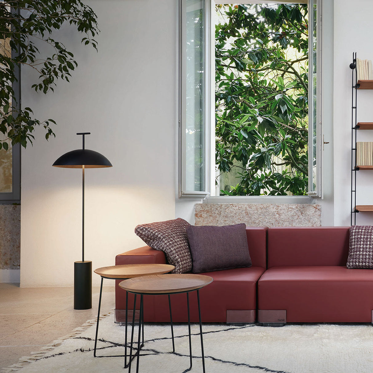 GlowLinea Stehlampe 40 x 152 cm | Elegantes Design | LED Beleuchtung | Wohnraumbeleuchtung