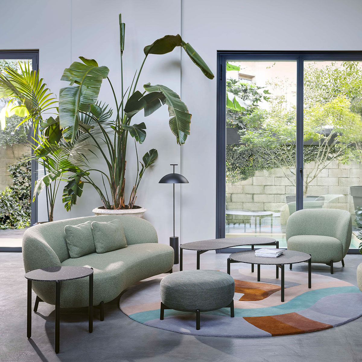 GlowLinea Stehlampe 40 x 152 cm | Elegantes Design | LED Beleuchtung | Wohnraumbeleuchtung