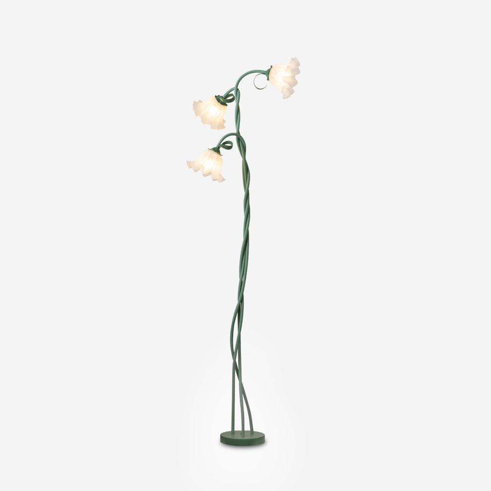 FloraGlow Calla Blumen Stehleuchte | Elegantes Design | LED Beleuchtung | Dekorative Innenleuchte