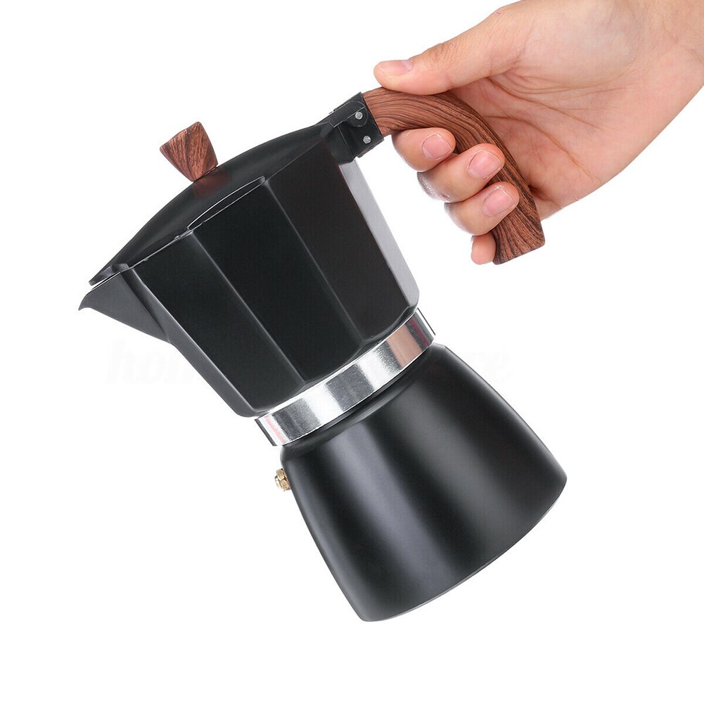 CaffeFiore Espresso Pot | Klassische italienische Espressokanne | Perfekt für Zuhause und Büro