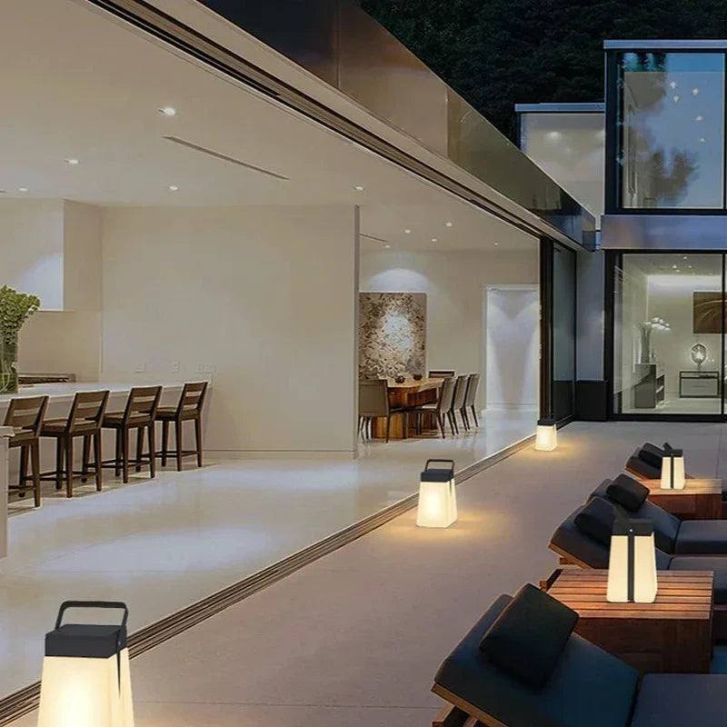 SunLumina Solar Laterne | Kabellose Solarlaterne | Wetterfest | Garten- und Terrassenbeleuchtung | Nachhaltige Energie