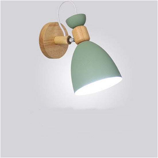 GlowWood Moderne LED-Holz Schlafzimmer Wandlampe | Minimalistisches Design | Warmweißes Licht | Energieeffizient