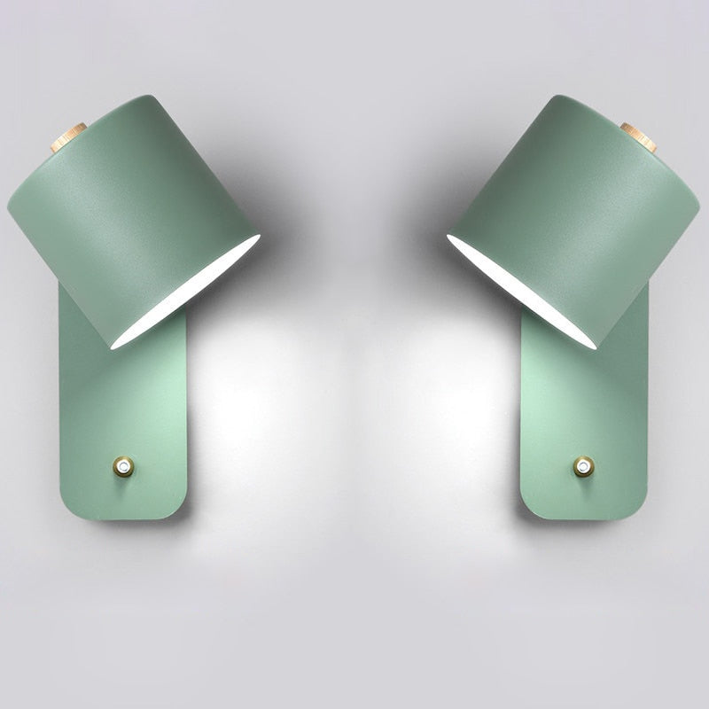 LumiSwitch Moderne LED-Wandlampe | Mit Schalter | Innenbeleuchtung | Deko für Zuhause | Minimalistisches Design