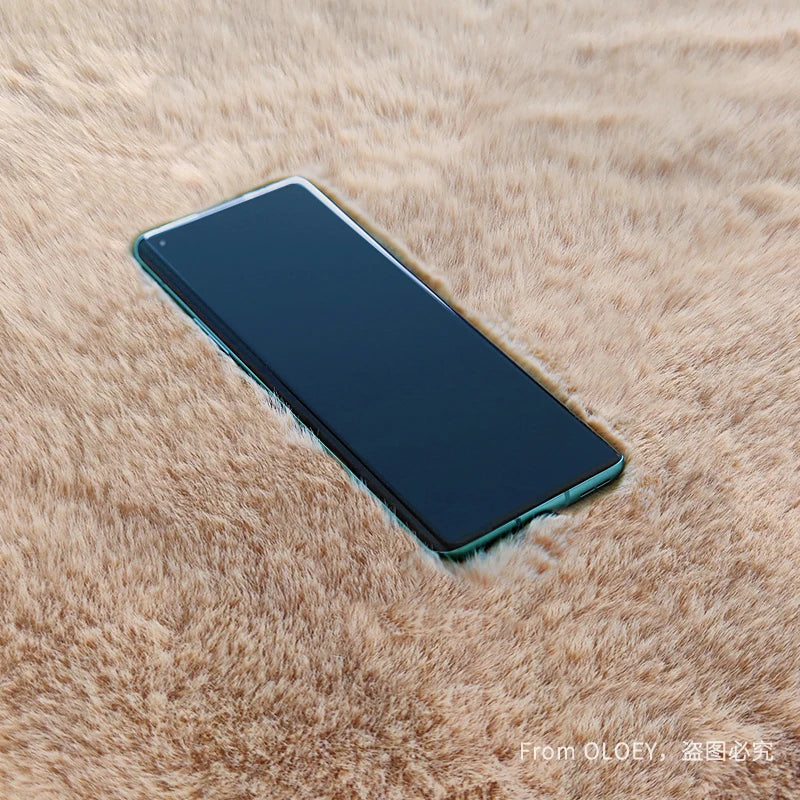 SnugglePaw Teppich in Bärenform | Flauschige Bärenmatte | Kinderzimmer-Deko | Verschiedene Größen