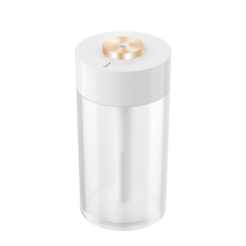 PearlMist Tragbarer Luftbefeuchter & Luftreiniger mit LED-Licht | 350 ml | Stilvolles Perlmutt-Design | Frische Luft für Zuhause & Büro