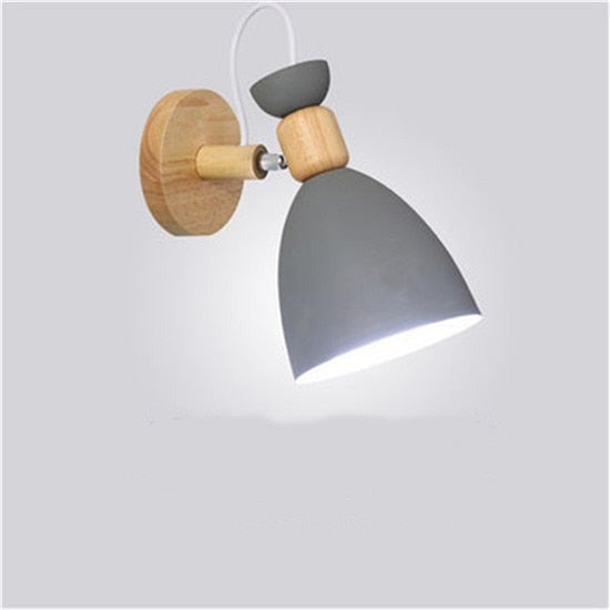 GlowWood Moderne LED-Holz Schlafzimmer Wandlampe | Minimalistisches Design | Warmweißes Licht | Energieeffizient