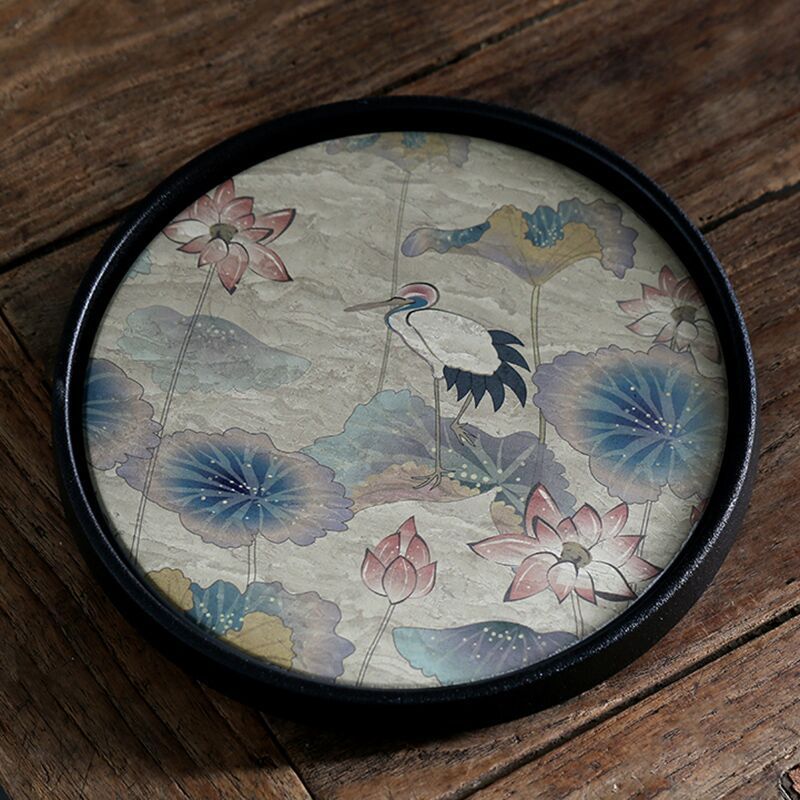 TeaHaven Chinesisches Teetablett | Traditionelles Design | Hochwertiges Material | Perfekt für Teezeremonien