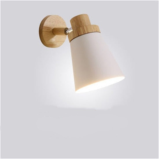 GlowWood Moderne LED-Holz Schlafzimmer Wandlampe | Minimalistisches Design | Warmweißes Licht | Energieeffizient