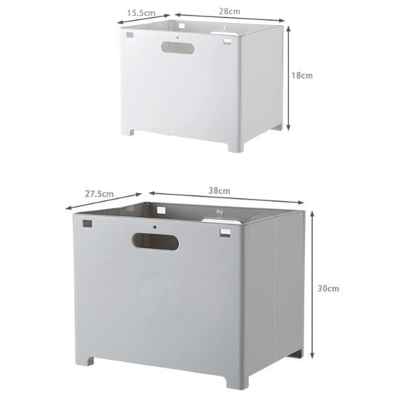 WallFlex Klappbarer Wäschekorb | Wandmontiertes Design | Platzsparender & Praktischer Wäschebehälter