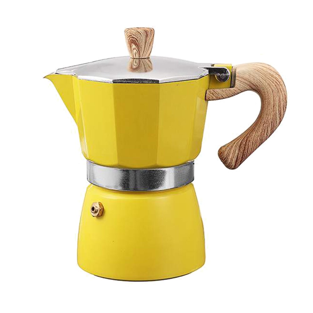 CaffeFiore Espresso Pot | Klassische italienische Espressokanne | Perfekt für Zuhause und Büro