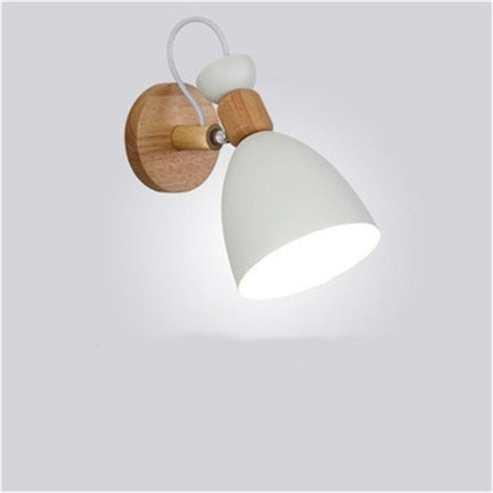 GlowWood Moderne LED-Holz Schlafzimmer Wandlampe | Minimalistisches Design | Warmweißes Licht | Energieeffizient