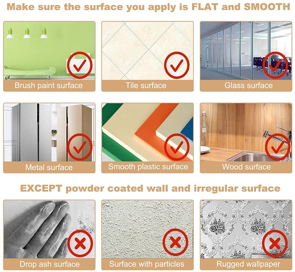 ProtectEase Selbstklebende Schutzfolie | Dekorfolie & Oberflächenschutz | Wasserfest & Abwaschbar | DIY Folie für Möbel & Wände