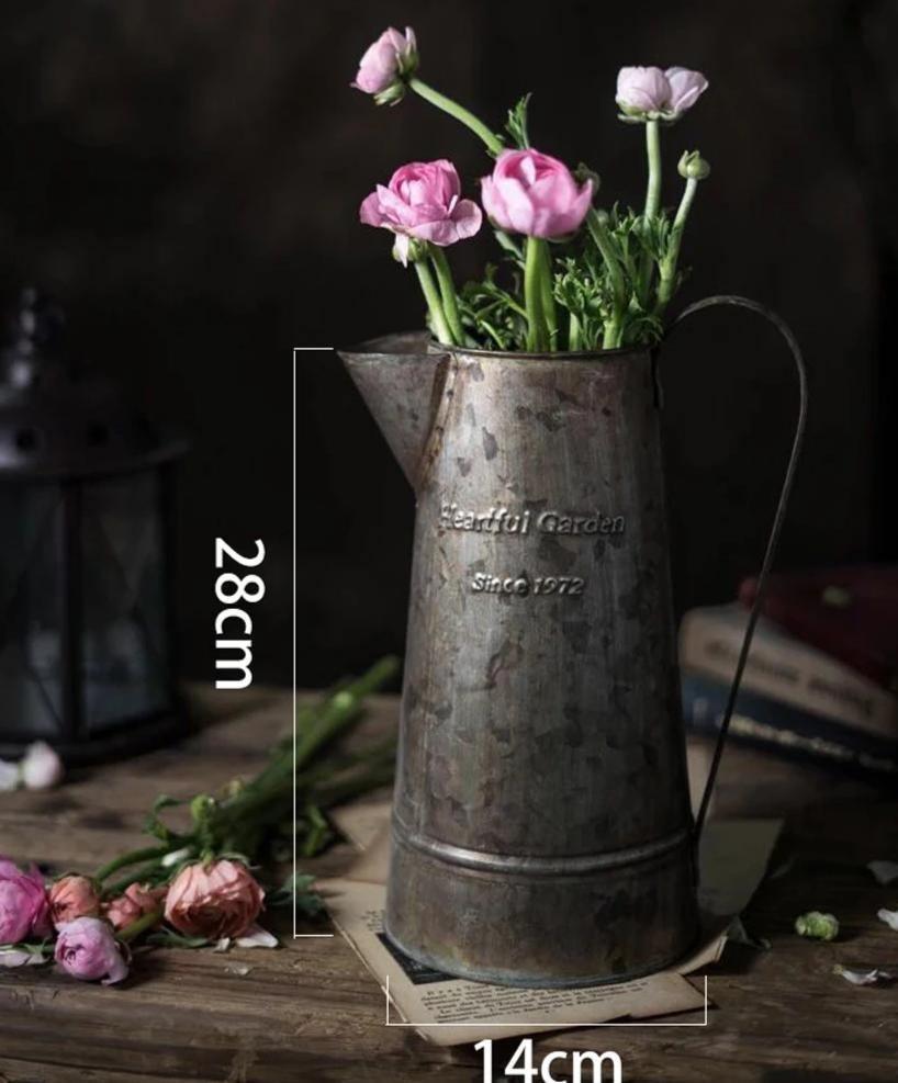 Cerali Pitcher Design Vase | Modernes Dekoelement | Elegante Blumenvase | Für Wohnzimmer & Büro