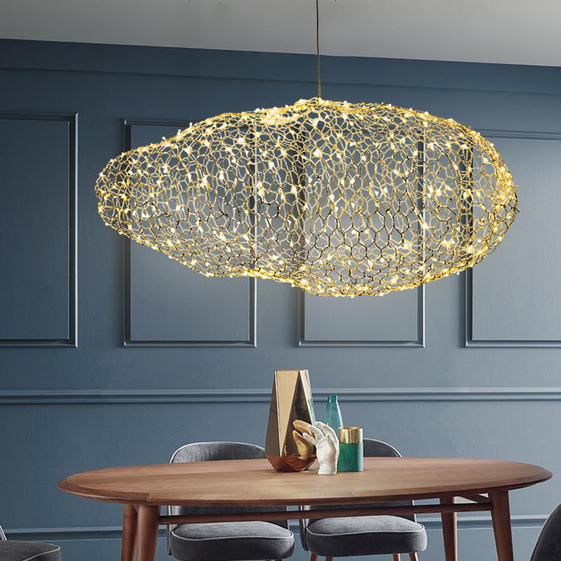 Celestara Art Deco LED Wolkenlampe | Modernes Design | Stimmungsvolle Beleuchtung | Elegante Deko