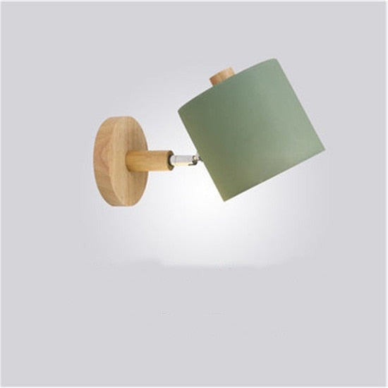 GlowWood Moderne LED-Holz Schlafzimmer Wandlampe | Minimalistisches Design | Warmweißes Licht | Energieeffizient