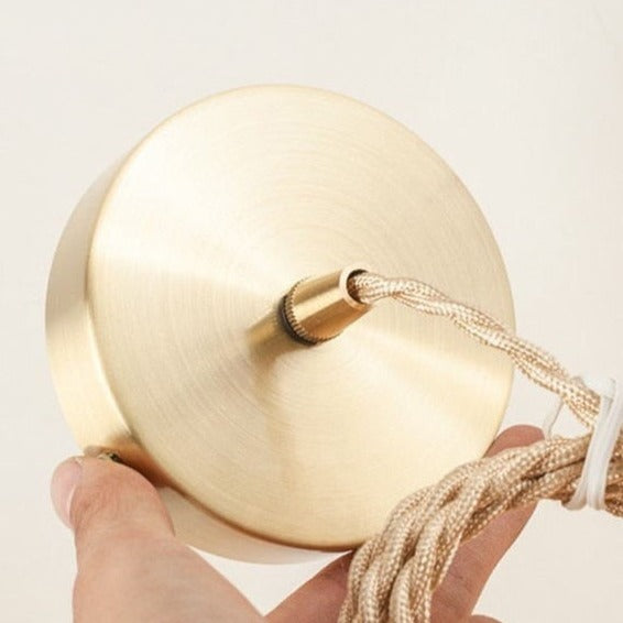 LuxeShimmer Transparente Pendelleuchte aus Kristallglas | Modernes Design | Elegante Beleuchtung