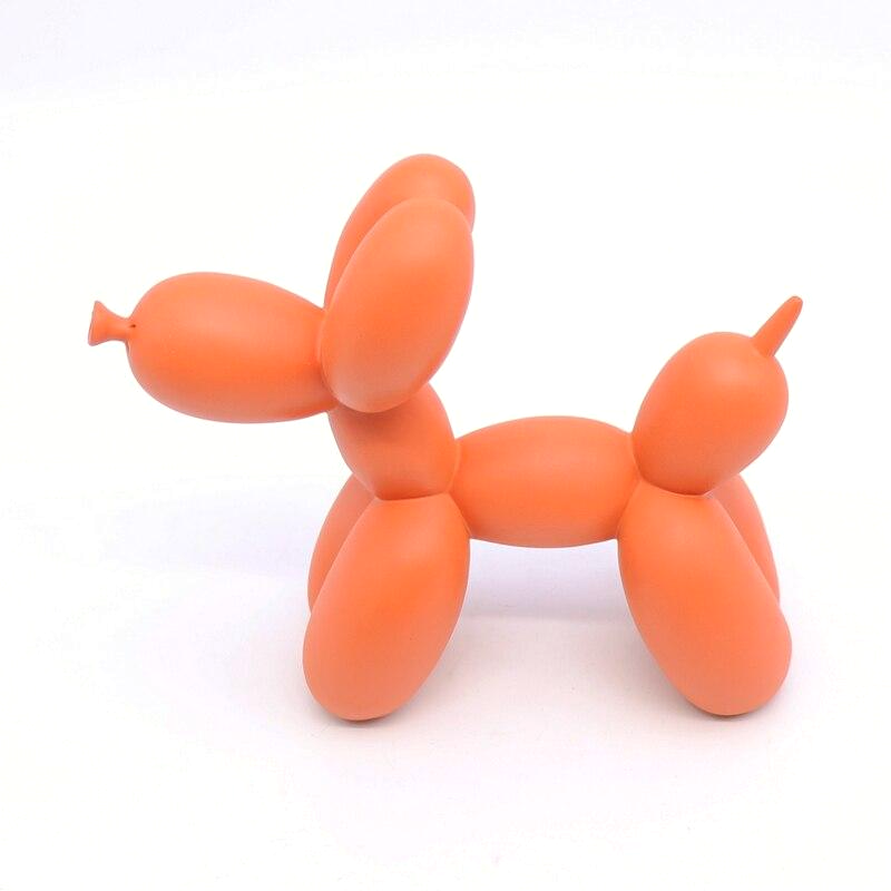 BalloonDog Lebendige Hundeskulptur | Pop-Art Dekoration | Moderne Wohnkultur | Handgefertigte Statue