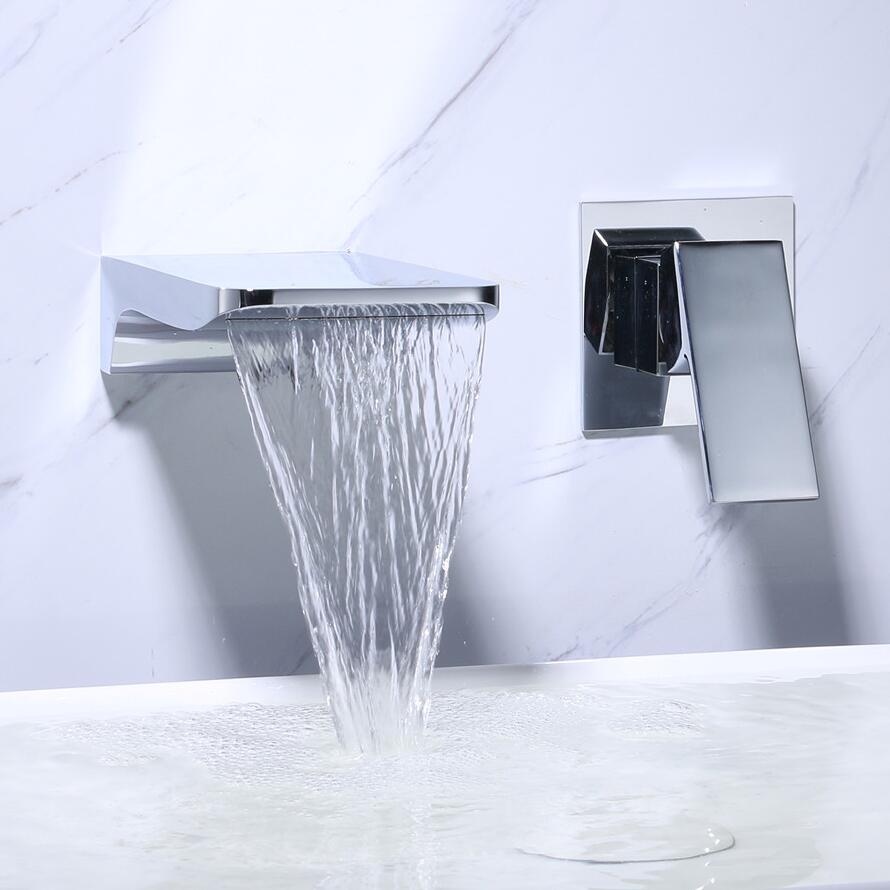 FlowSense Moderner Wand-Wasserhahn | Minimalistisches Design | Hochwertige Materialien | Langlebige Leistung