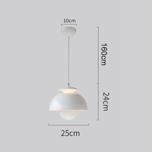 NordicaGlow Skandinavische LED Pendelleuchte | Modernes Design | Dimmbar | Perfekt für Esszimmer und Küche