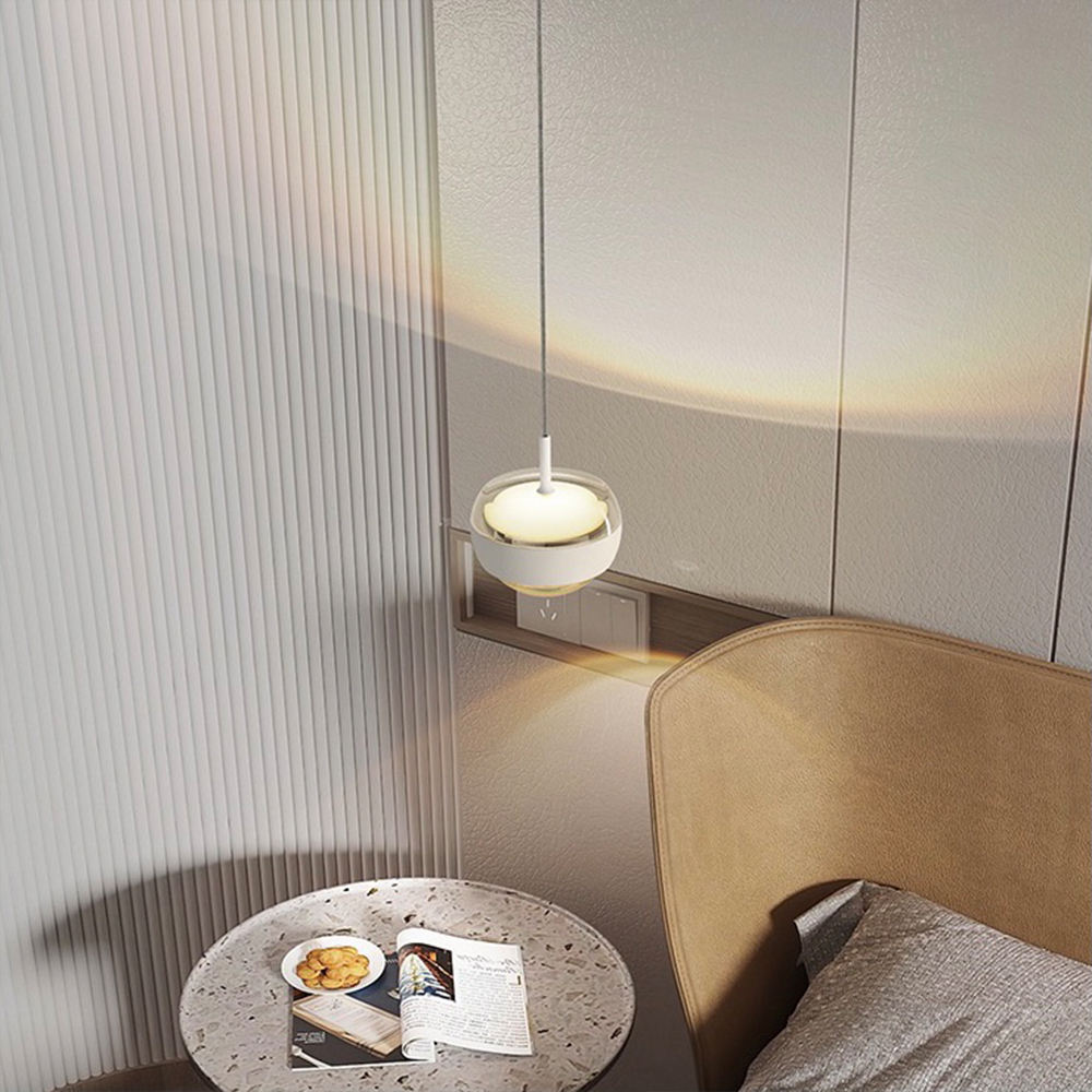 NovaHalo Halbkreis LED Pendelleuchte | Modernes Design | Dimmbar | Elegante Beleuchtung für Esszimmer & Wohnzimmer