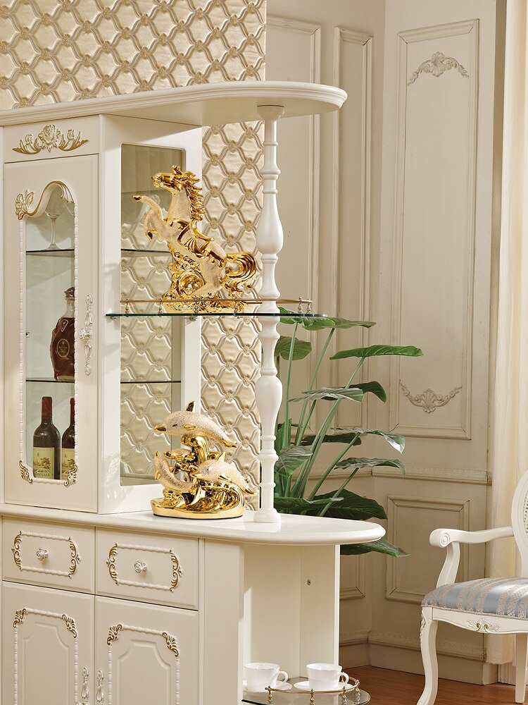 Virelith Tierfiguren aus Keramik | Porzellan-Dekoration | Handgefertigte Raumdekoration | Hochzeit & Festliche Deko