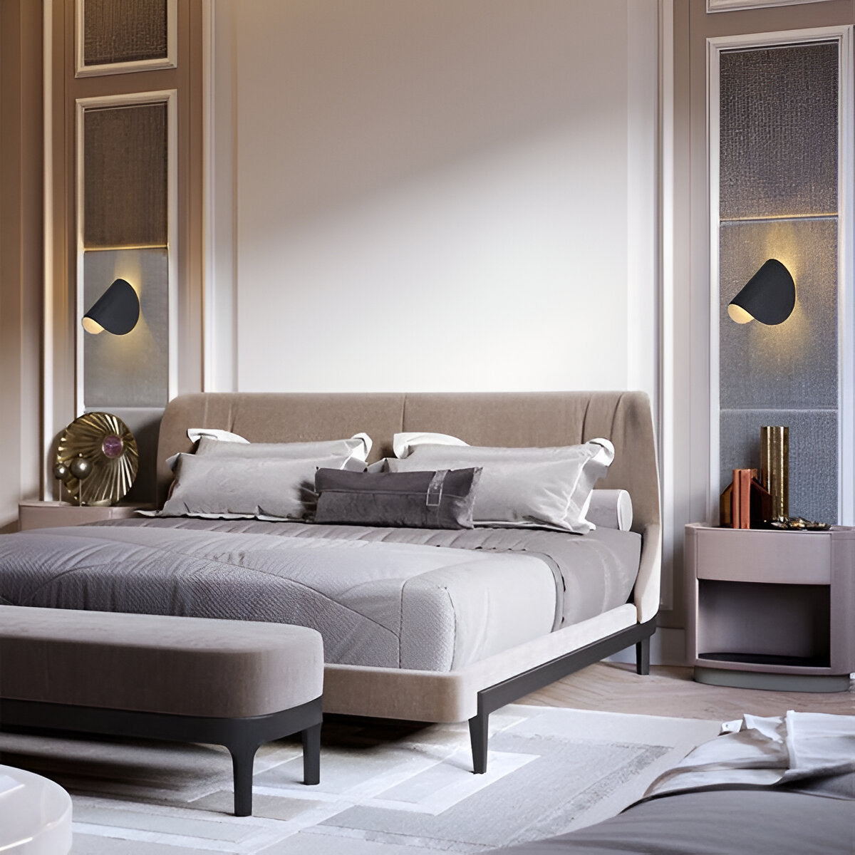 Twista LED Wandleuchte | Drehbare Wandlampe aus Metall | Modernes Design | Stimmungslicht & Beleuchtung