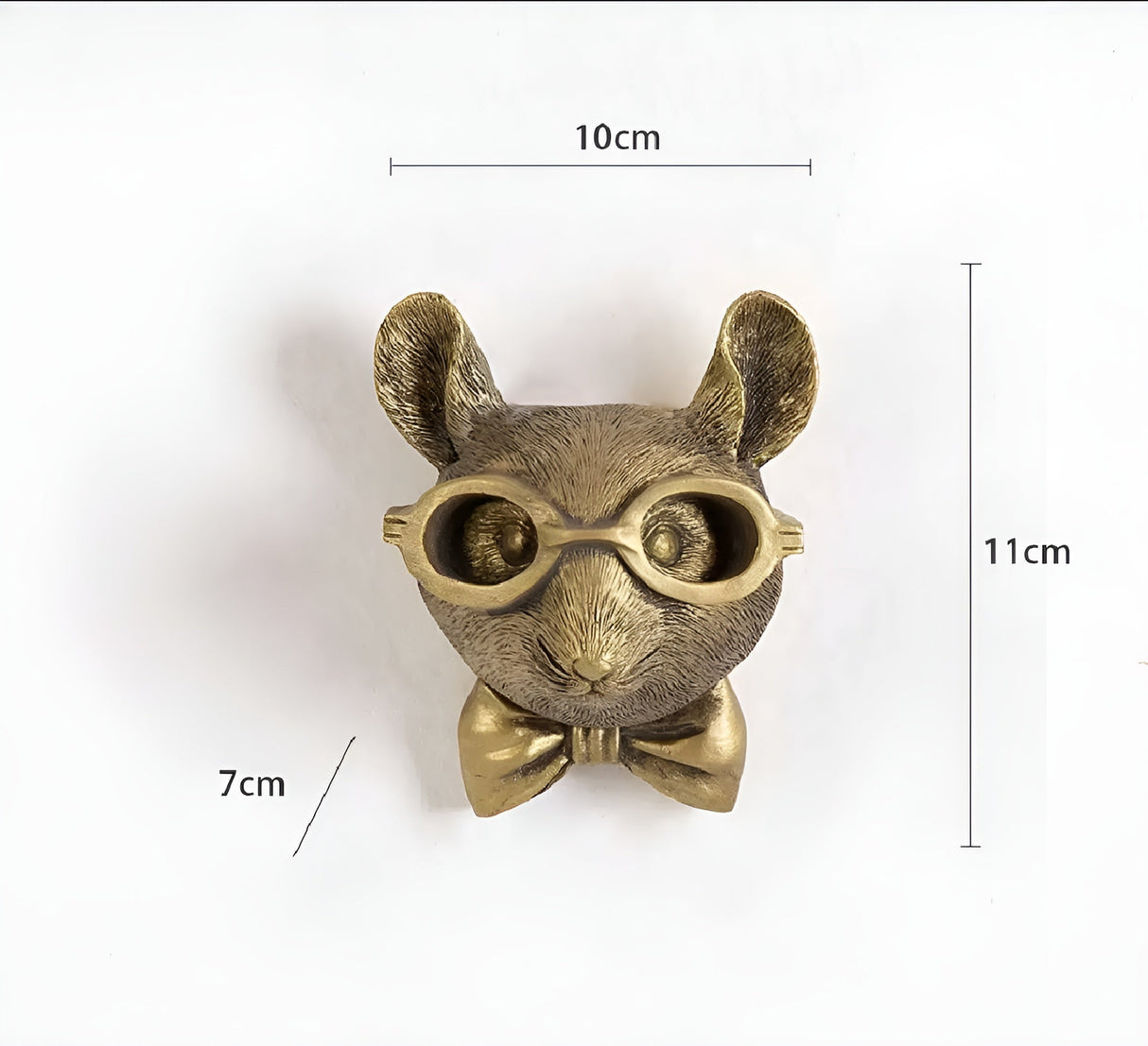 Hookify Head Wandhaken | Multifunktionale Wandaufbewahrung & Dekoration | Tierkopf-Design