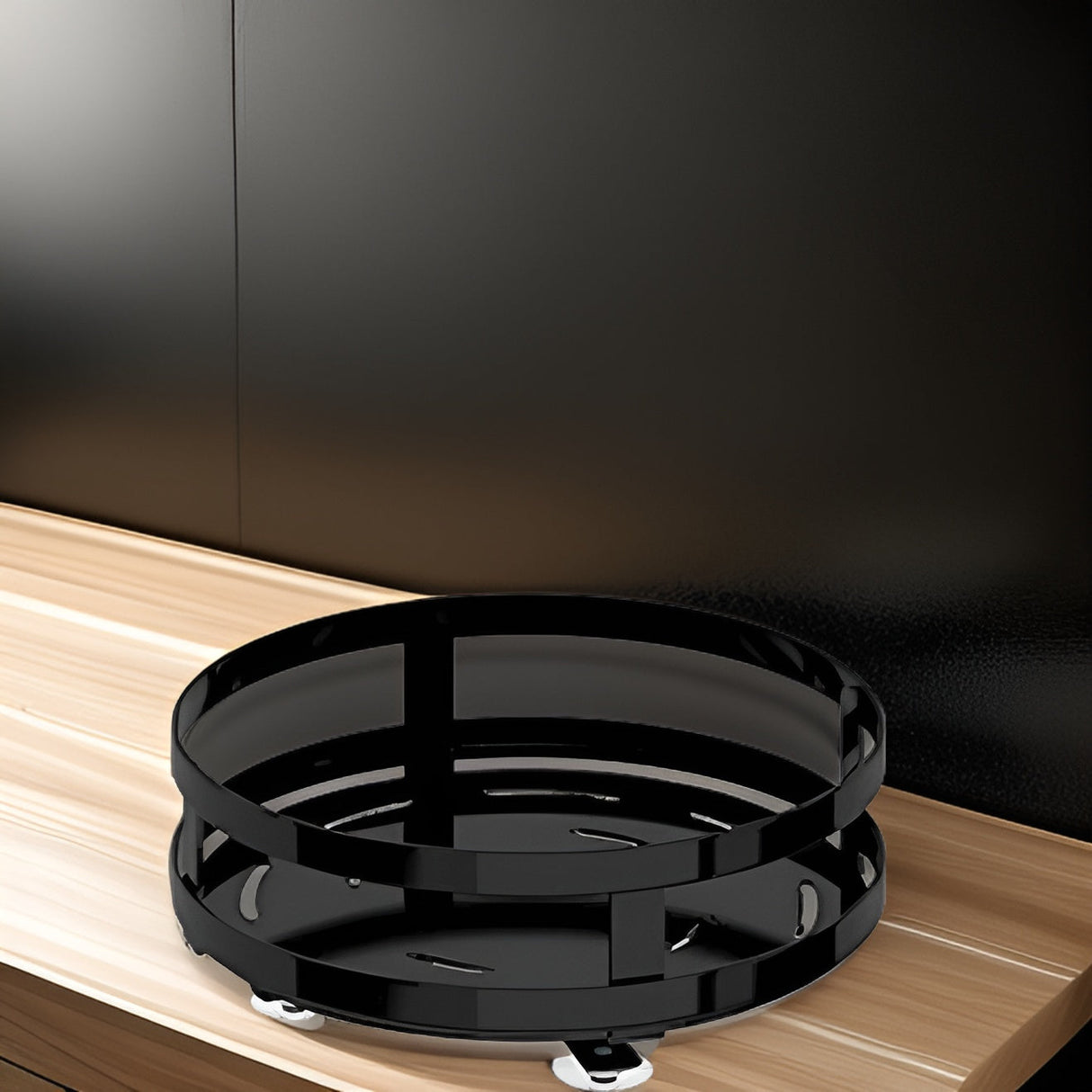 Revolia 360° Drehbares Gewürzregal | Multifunktionales Küchenregal | Platzsparend & Modern