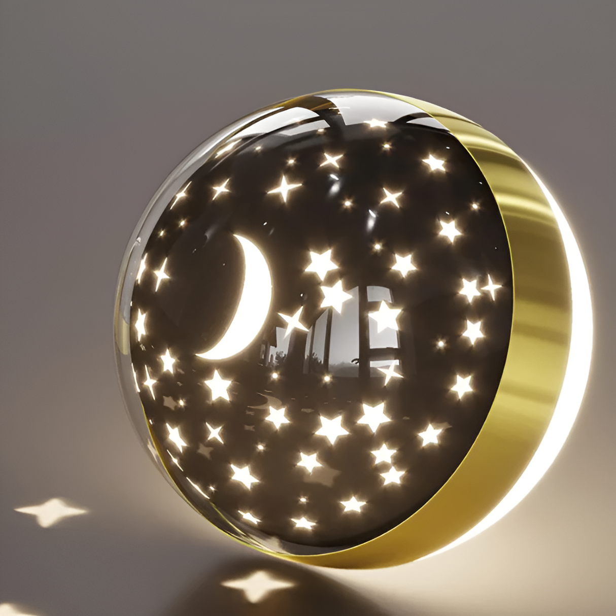 StarVoyage Kinder-Wandleuchte | LED-Sternprojektor Nachtlicht | Astronautendesign | Magisches Licht für Kinderzimmer