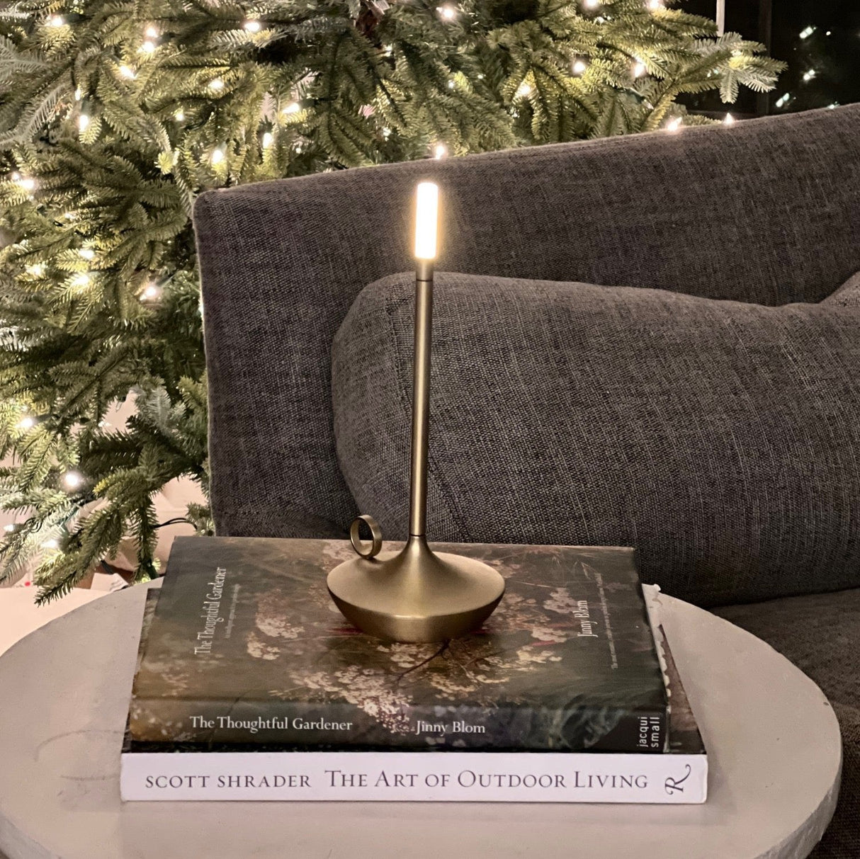 LumiLantern Tragbare Kerzenlaterne | Vintage Design LED Laterne | Outdoor Deko für Garten & Terrasse