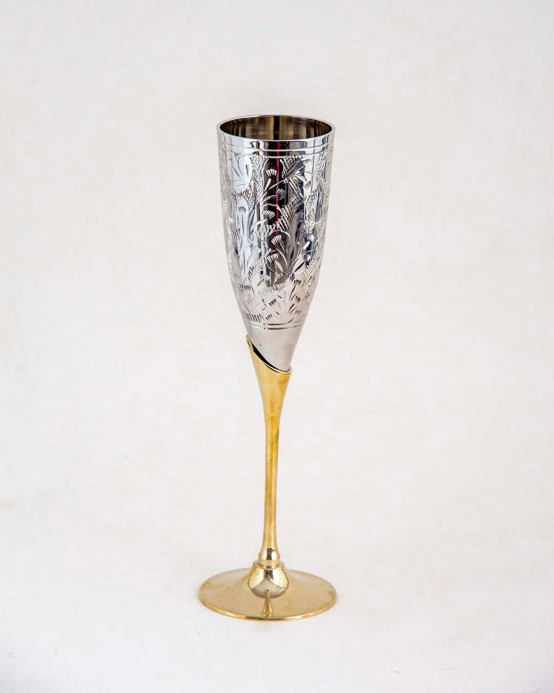 CrystalChant Champagnergläser Set | Elegantes Design | Handgefertigt | 2er-Set