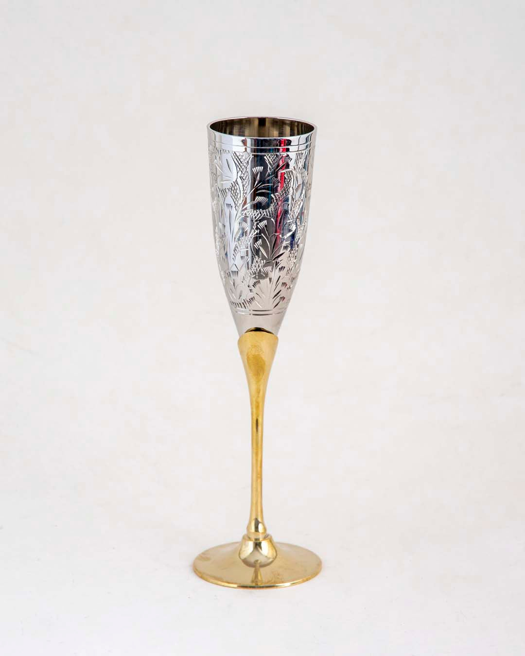 CrystalChant Champagnergläser Set | Elegantes Design | Handgefertigt | 2er-Set