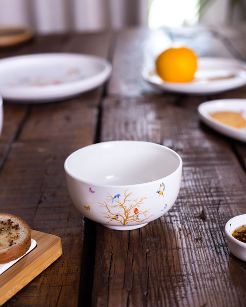 HummiCharm Weißes Katori Schälchen | Elegantes Design | Perfekt für Desserts, Snacks & Beilagen