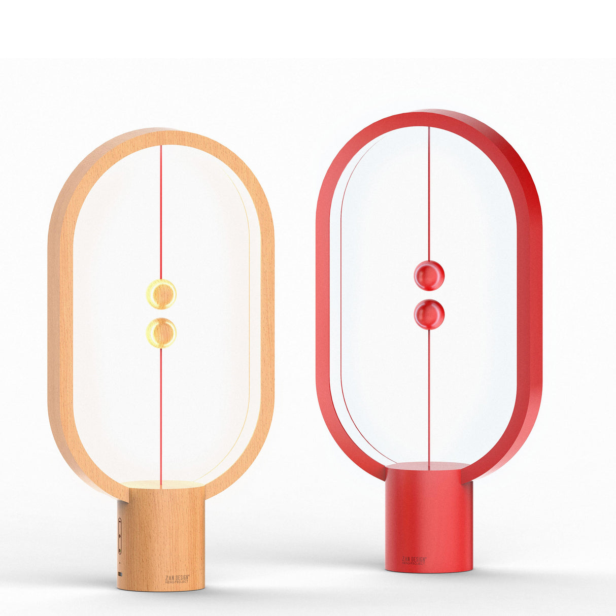 MagnoLume Magnetische LED Tischlampe | Innovatives Design | Dimmbar | Kabellos | Stimmungslicht für Zuhause