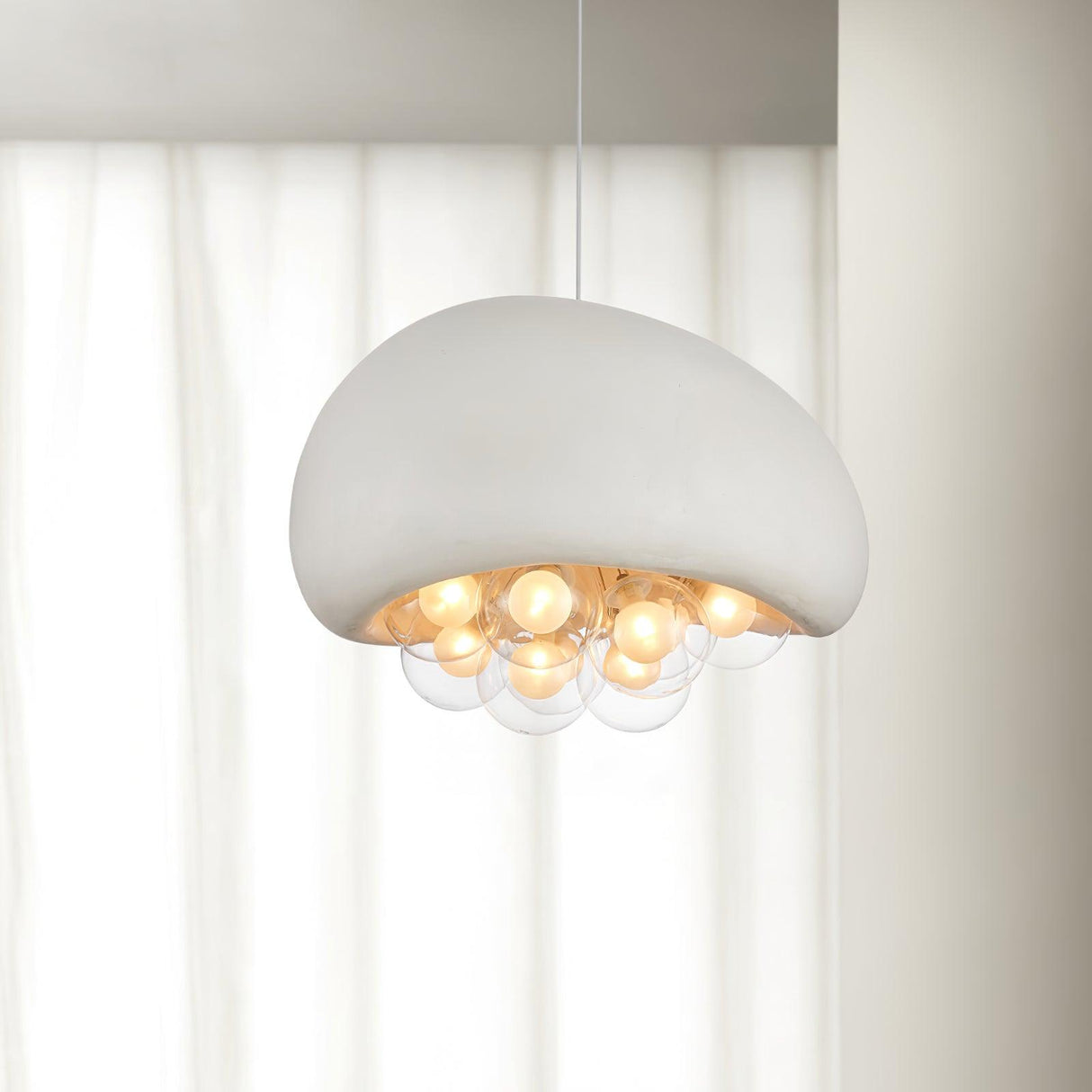 SphereLume Bubbles Pendelleuchte | Moderne Hängeleuchte | Designleuchte für Zuhause | Elegante Beleuchtung