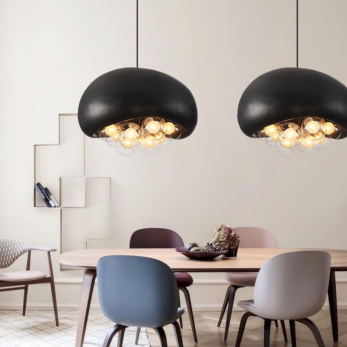 SphereLume Bubbles Pendelleuchte | Moderne Hängeleuchte | Designleuchte für Zuhause | Elegante Beleuchtung