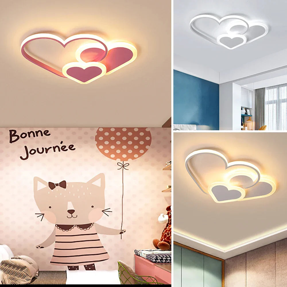 SkyMeadow Kinderzimmer Deckenstrahler | Dimmbares LED-Licht | Bunte Farbakzente | Energiesparend & Modern