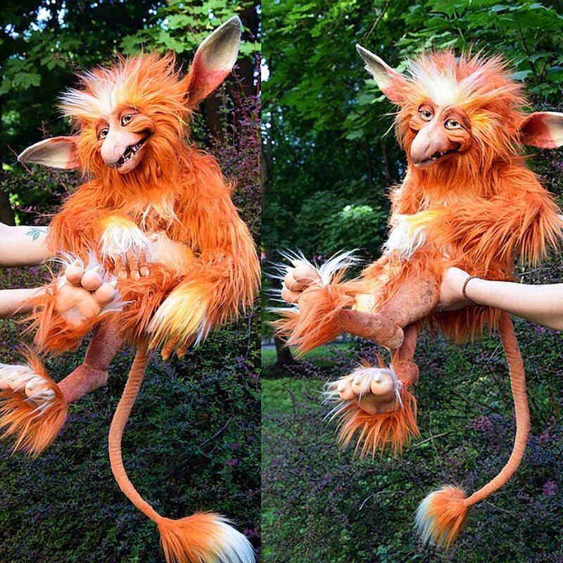 PlushMaze Kreatives Plüschspielzeug | Lustiger Wurm | Große Mund Monster | Niedliches Geschenk | Wohnkultur