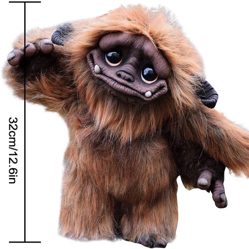 PlushMaze Kreatives Plüschspielzeug | Lustiger Wurm | Große Mund Monster | Niedliches Geschenk | Wohnkultur