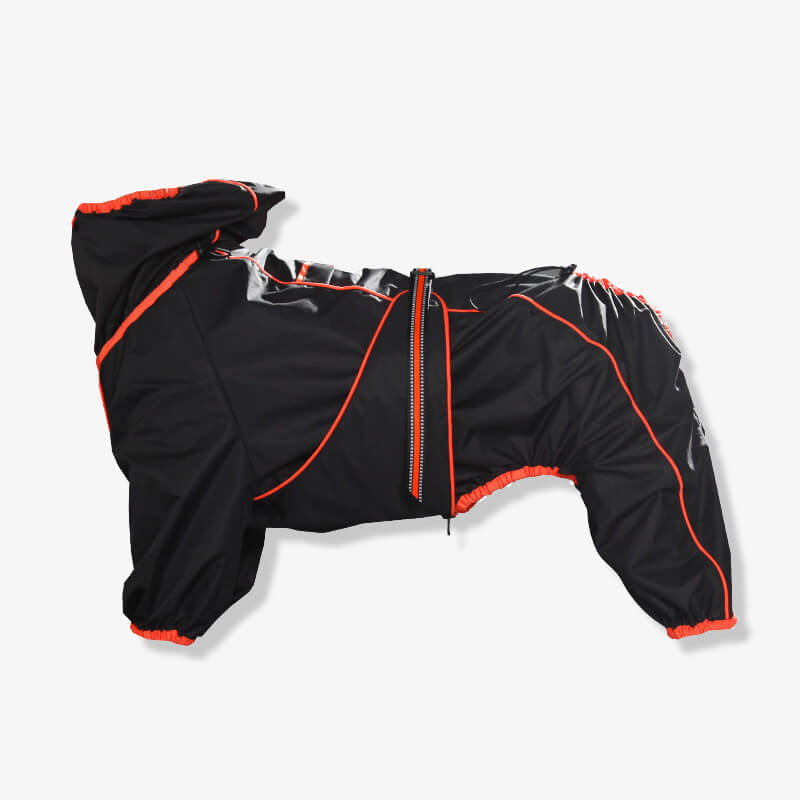 RainPup Outdoor Hunderegenjacke | Wasserdicht & Verstellbar | Perfekt für Große Hunde
