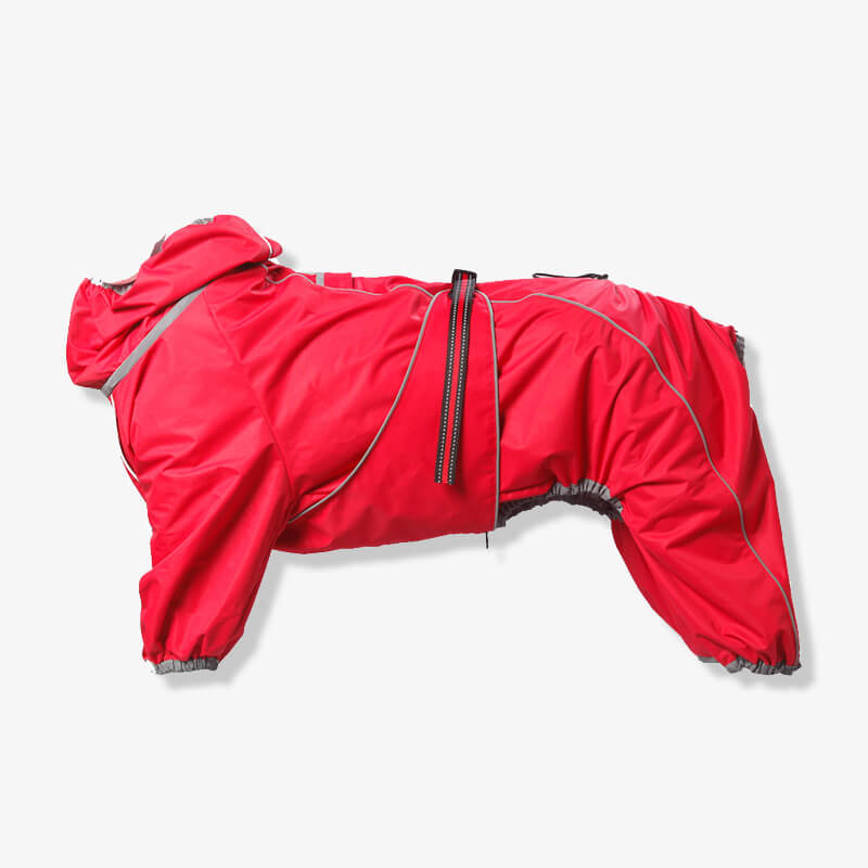 RainPup Outdoor Hunderegenjacke | Wasserdicht & Verstellbar | Perfekt für Große Hunde