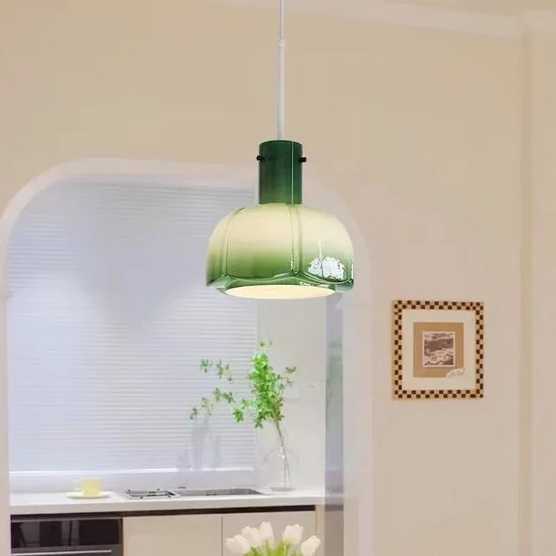 GlacierGlow LED Pendelleuchte Glas | Nordic Design | Energieeffizient | Dimmbare Beleuchtung | Moderne Hängelampe